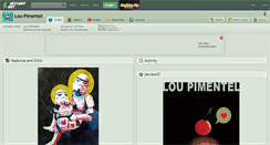Desktop Screenshot of lou-pimentel.deviantart.com