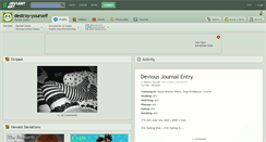 Desktop Screenshot of destroy-yourself.deviantart.com