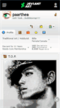 Mobile Screenshot of paarthea.deviantart.com