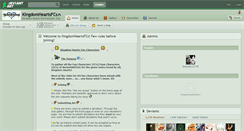 Desktop Screenshot of kingdomheartsfcs.deviantart.com