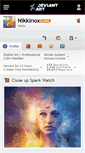 Mobile Screenshot of nikkinox.deviantart.com