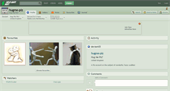 Desktop Screenshot of hugme-plz.deviantart.com