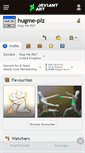 Mobile Screenshot of hugme-plz.deviantart.com