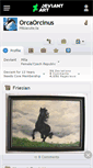 Mobile Screenshot of orcaorcinus.deviantart.com