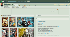 Desktop Screenshot of dustinparkerarts.deviantart.com