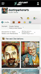 Mobile Screenshot of dustinparkerarts.deviantart.com