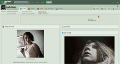 Desktop Screenshot of ladyclasp.deviantart.com