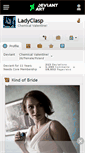 Mobile Screenshot of ladyclasp.deviantart.com