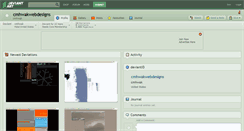Desktop Screenshot of cmhwakwebdesigns.deviantart.com