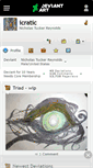 Mobile Screenshot of icratic.deviantart.com