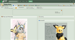 Desktop Screenshot of pinkie-pichu.deviantart.com
