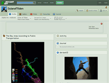 Tablet Screenshot of dylanoftilden.deviantart.com