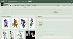 Desktop Screenshot of evil-spy.deviantart.com