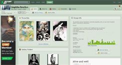 Desktop Screenshot of graphite-pencils.deviantart.com