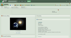 Desktop Screenshot of canazza.deviantart.com