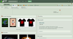 Desktop Screenshot of malice666.deviantart.com