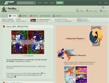 Tablet Screenshot of feniiku.deviantart.com