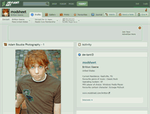 Tablet Screenshot of modsheet.deviantart.com