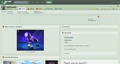 Desktop Screenshot of kalininskiy.deviantart.com