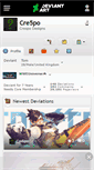 Mobile Screenshot of cre5po.deviantart.com