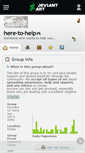 Mobile Screenshot of here-to-help.deviantart.com