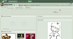 Desktop Screenshot of hitokiri-zayyer.deviantart.com
