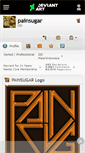 Mobile Screenshot of painsugar.deviantart.com