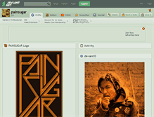 Tablet Screenshot of painsugar.deviantart.com