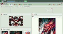Desktop Screenshot of cucujo.deviantart.com