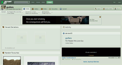 Desktop Screenshot of gusfans.deviantart.com