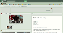 Desktop Screenshot of indab.deviantart.com