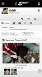 Mobile Screenshot of indab.deviantart.com