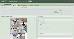 Desktop Screenshot of persianneko.deviantart.com