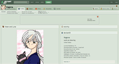 Desktop Screenshot of kagona.deviantart.com