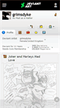 Mobile Screenshot of grimsdyke.deviantart.com