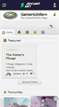 Mobile Screenshot of gamersunite.deviantart.com