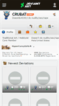 Mobile Screenshot of crubat.deviantart.com