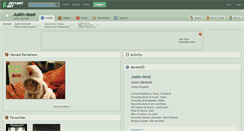 Desktop Screenshot of justin-dood.deviantart.com