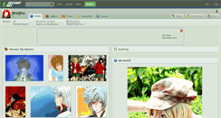 Desktop Screenshot of jinnjinx.deviantart.com