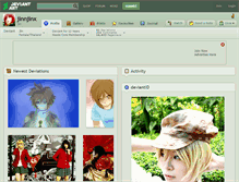 Tablet Screenshot of jinnjinx.deviantart.com