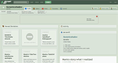 Desktop Screenshot of iluvsonicxshadow.deviantart.com