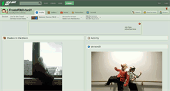 Desktop Screenshot of frostofoblivioniv.deviantart.com