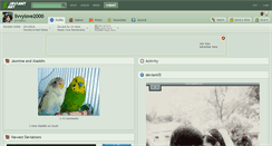 Desktop Screenshot of livvylove2000.deviantart.com