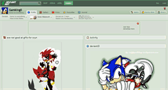 Desktop Screenshot of gamking0.deviantart.com