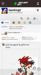 Mobile Screenshot of gamking0.deviantart.com
