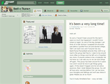 Tablet Screenshot of basil-x-tsuna.deviantart.com