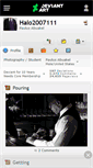 Mobile Screenshot of halo2007111.deviantart.com