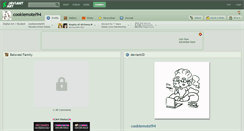 Desktop Screenshot of cookiemotel94.deviantart.com