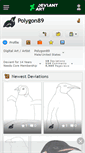Mobile Screenshot of polygon89.deviantart.com
