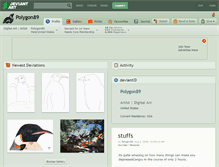 Tablet Screenshot of polygon89.deviantart.com
